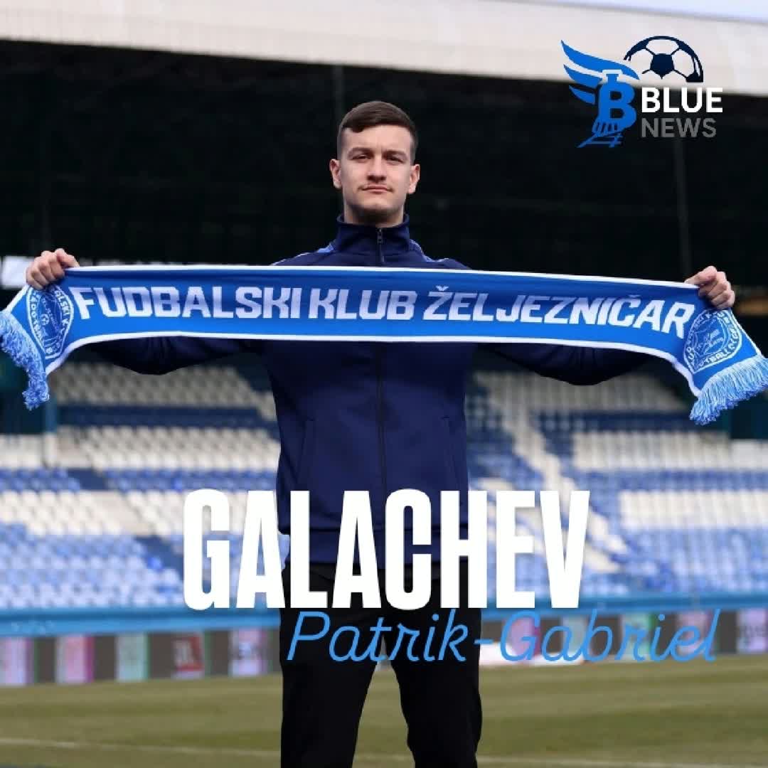 Post by Blue News: Patrik-Gabriel Galchev novi fudbaler Željezničara 🔵⚪ Reprezentativac Bugarske Patrik-Gabriel Galchev 24 novi je...