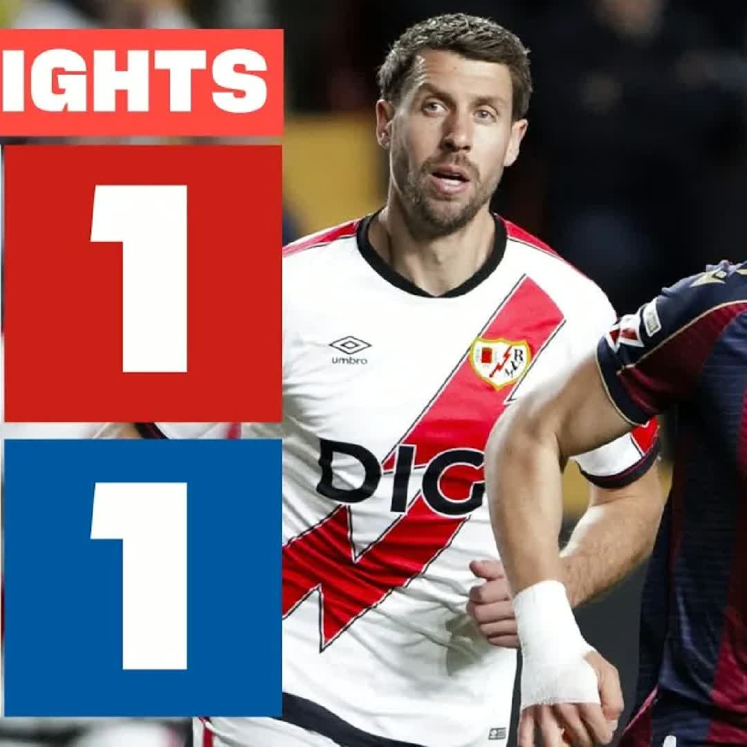 Post by Anna Tianah: Rayo Vallecano 1:1 Levante UD #soccer#buzzer#football#viral#foryou