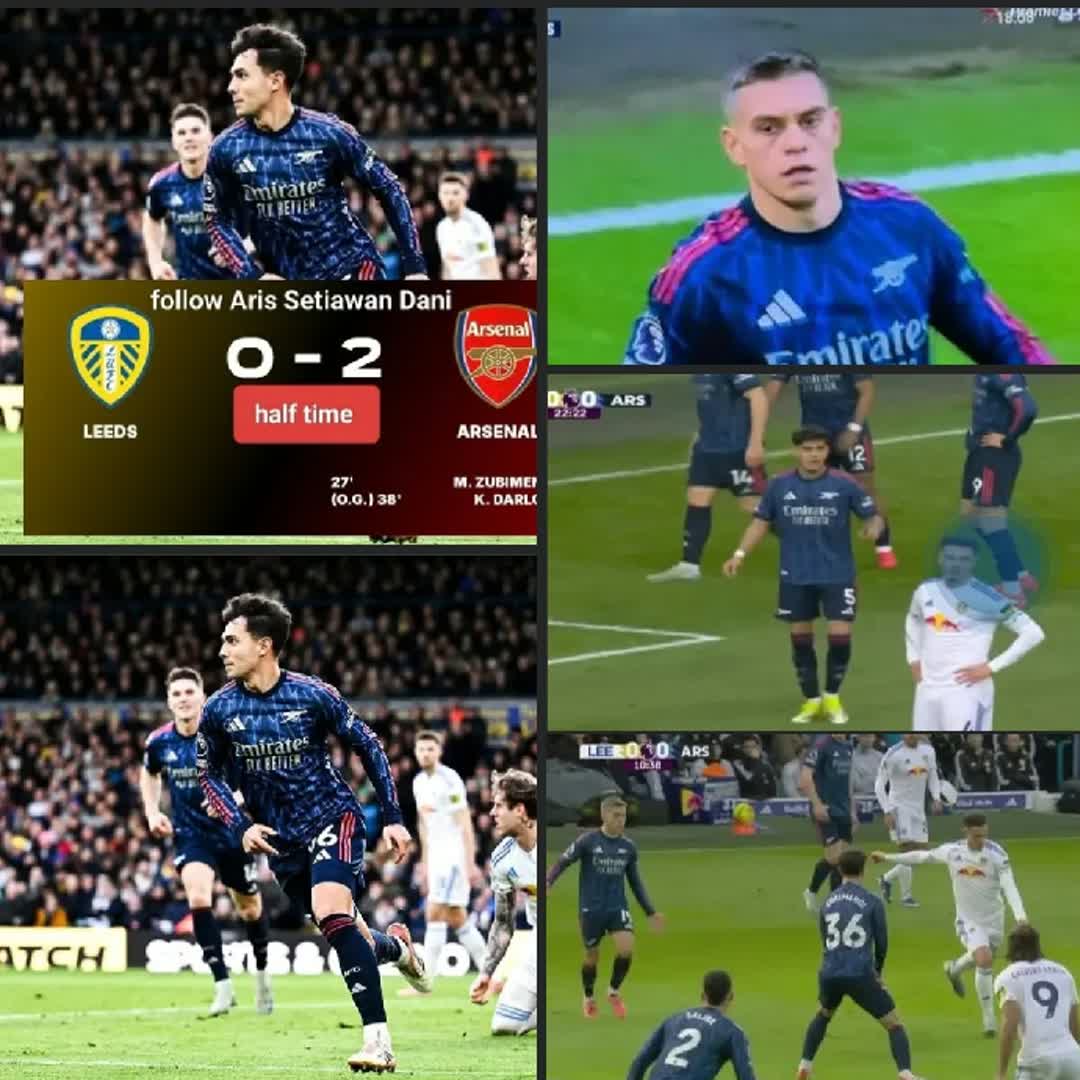 Post by Sport News Ethiopia: Go arsenal...... Half time Leeds 0 vs Arsenal 2 #soccer #football #Daily #sports #viral #buzzer