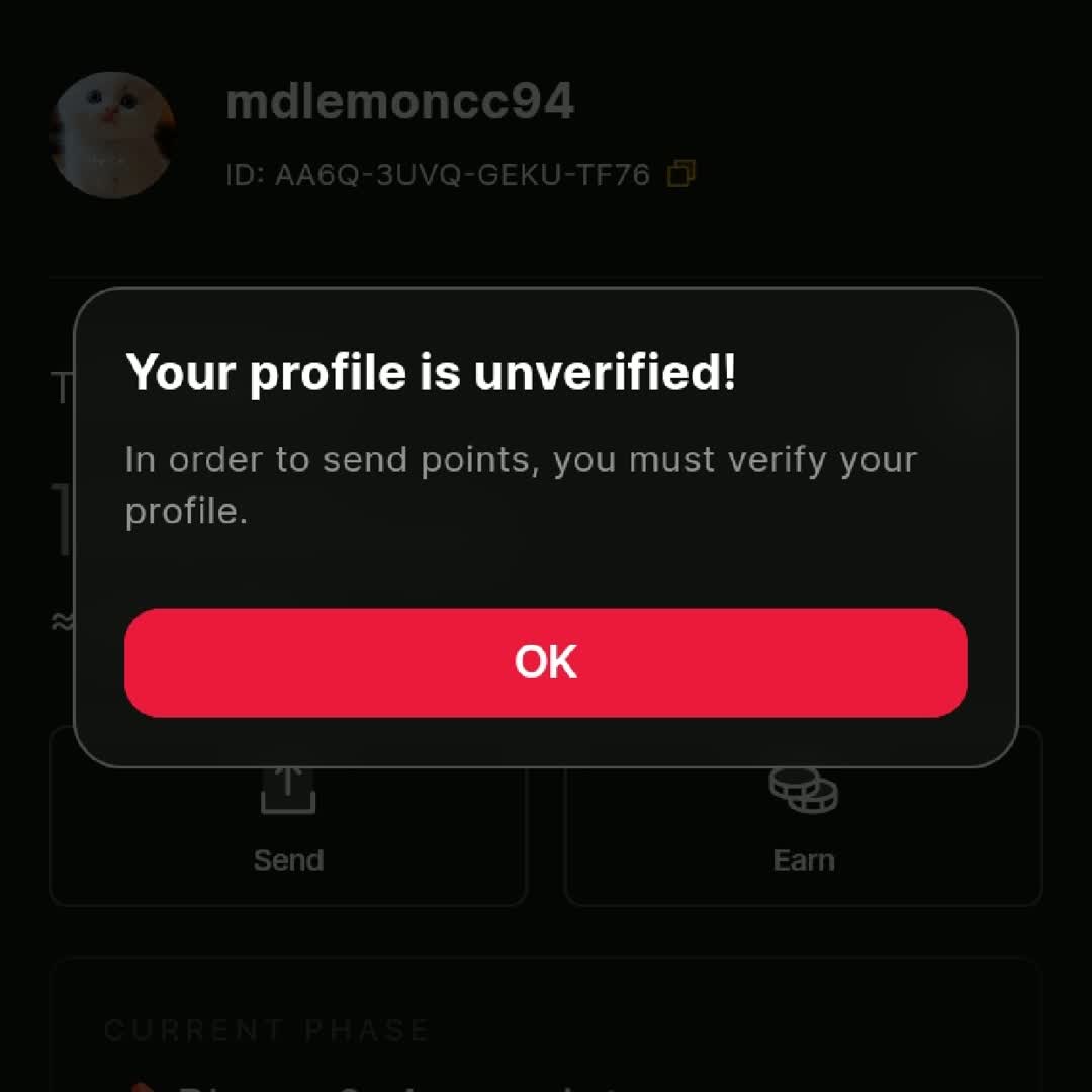 Post by Md Lemon Mia: So when will I be able to withdraw? Will the profile be verified?