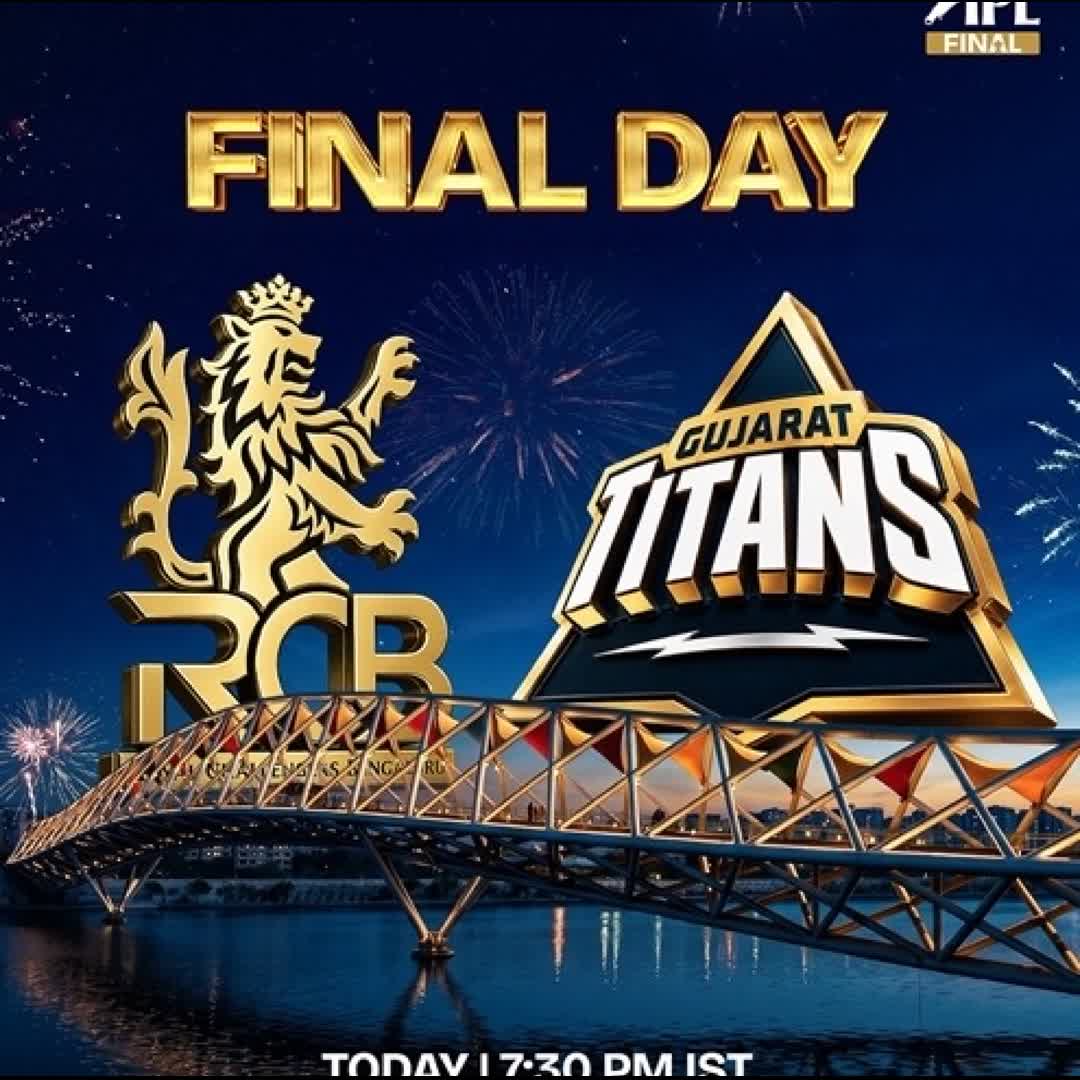 Post by Meer Ji: In IPL Cricket, Gujarat Titans will be up against defending champions Royal Challengers Bengaluru in the final of...