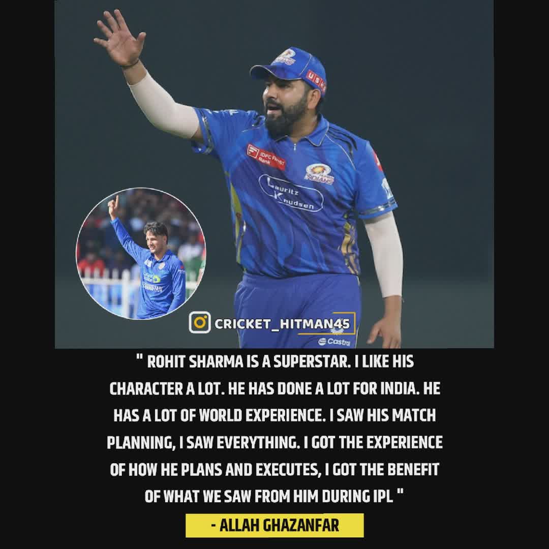 Post by Omkar Mali: Allah Gafanzar On Rohit Sharma ❤️ #buzzer #fyp #Daily #viral #sports #trending #cricket