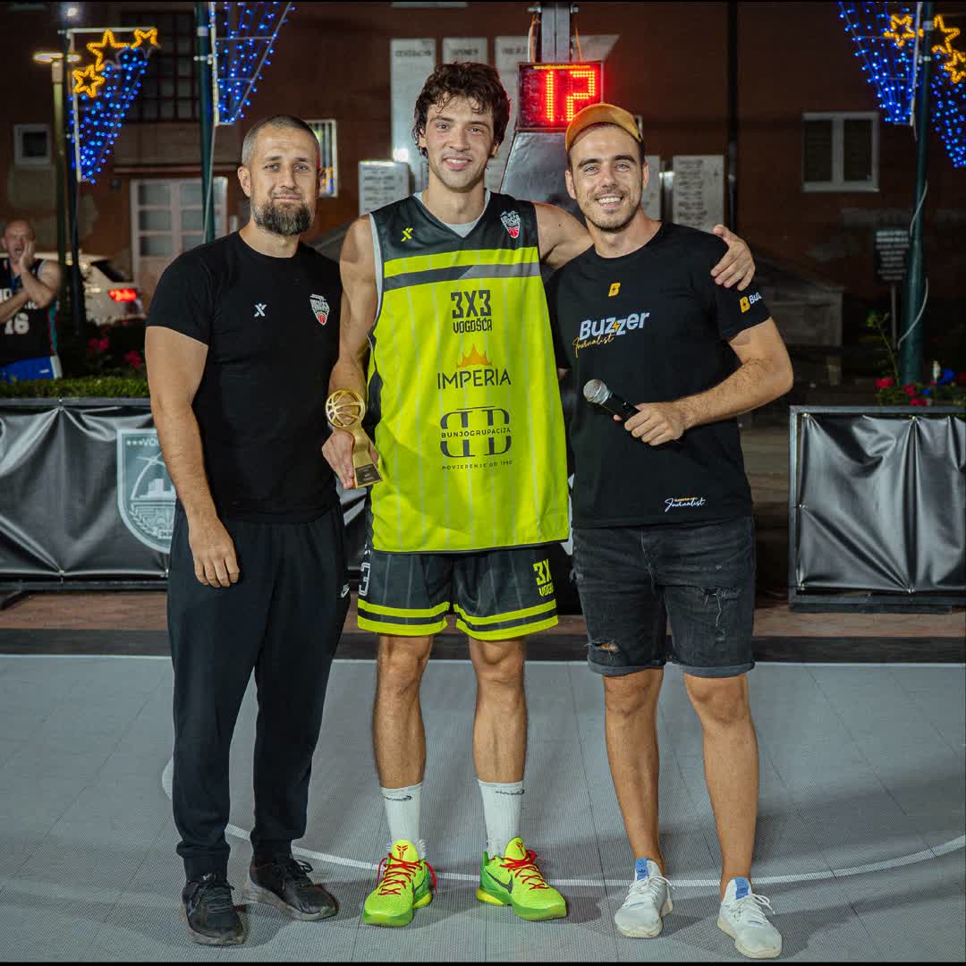 Post by Nedo Turkovic: Bila je cast i zadovoljstvo raditi 3x3 Vogosca Bakset 2026. Vidimo se opet 🤝 #buzzer