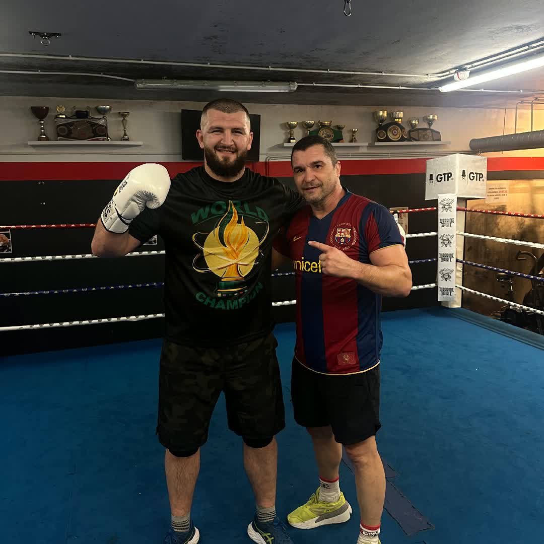 Post by Ahmed Krnjić: Training with Stjepan Božić 🦾