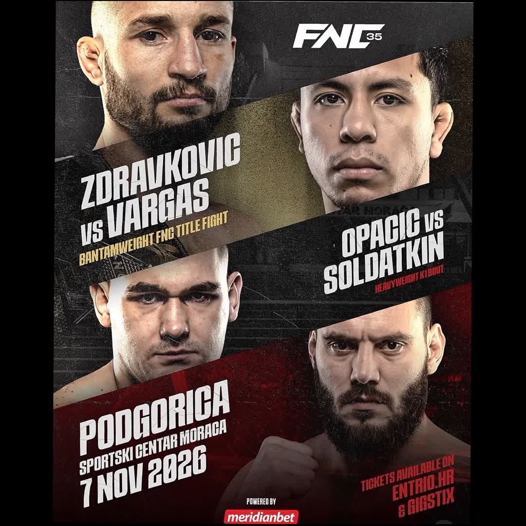 Post by Miljan Zdravkovic: FNC 35 Here we come #andstill