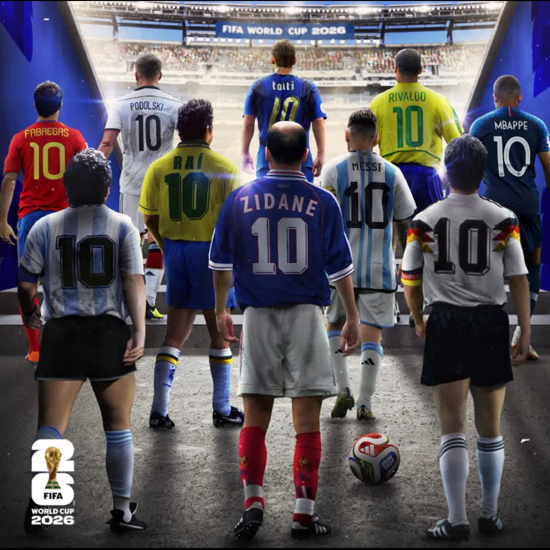 Post by 1M Followers: The last 10 FIFA World Cup-winning No. 10s ✨