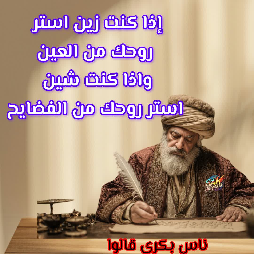 Post by Sam Heyoka: إذا كنت زين استر روحك من العين واذا كنت شين استر روحك من الفضايح #buzzer #fyp #viral #Daily #sports...