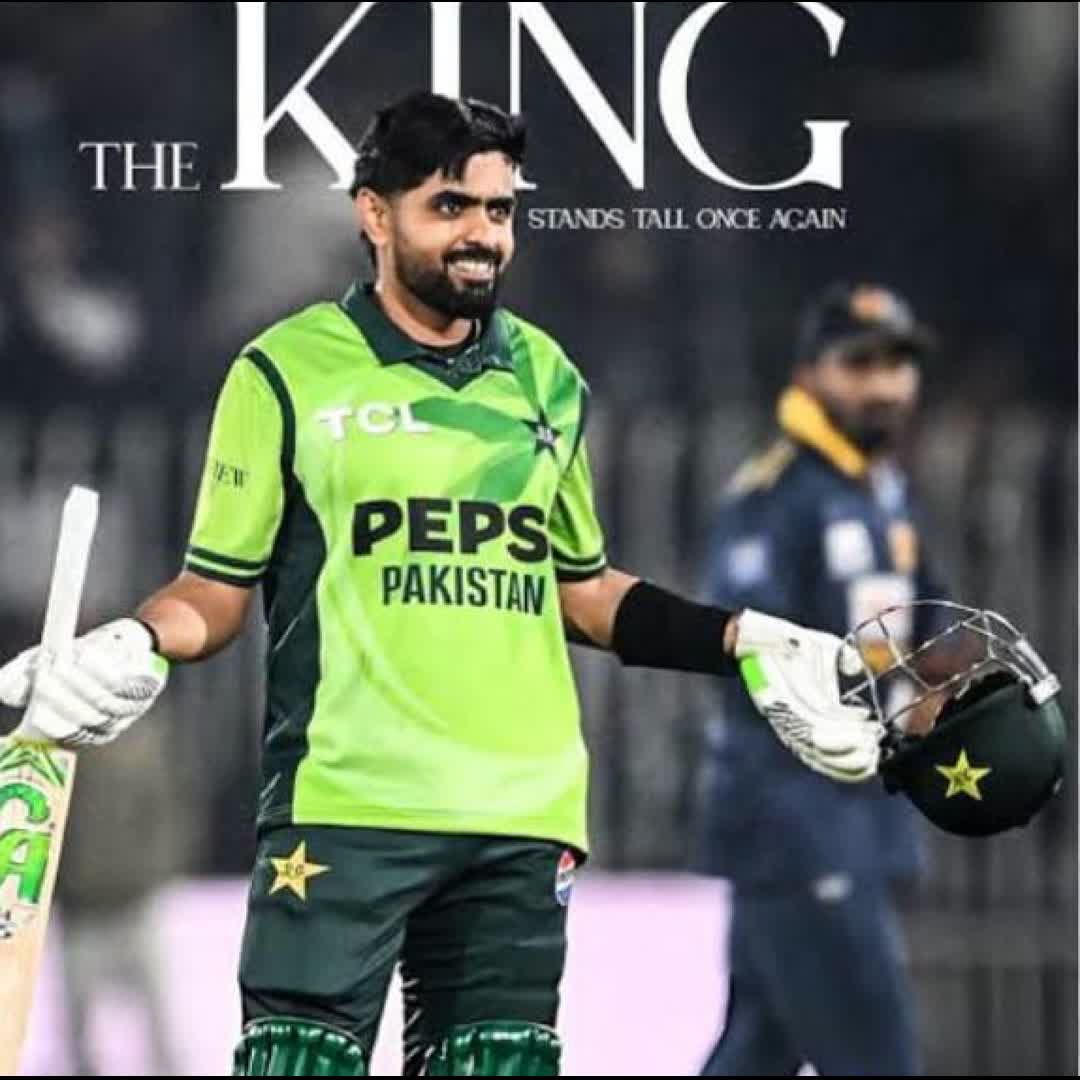 Post by Hafsa NA: Babar Azam – The King 👑 Babar Azam is Pakistan’s pride. His elegant batting and calm nature make him special....