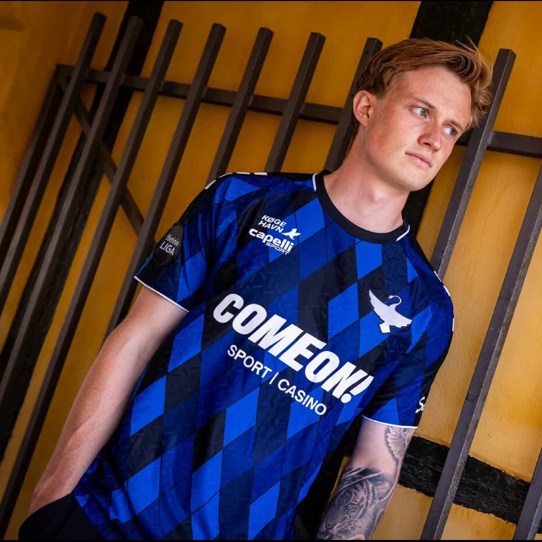 Post by Capelli Sport Europe: ◼️◼️◼️◼️ Swans fly in flocks - The 2026/27 HB Køge Home Jersey