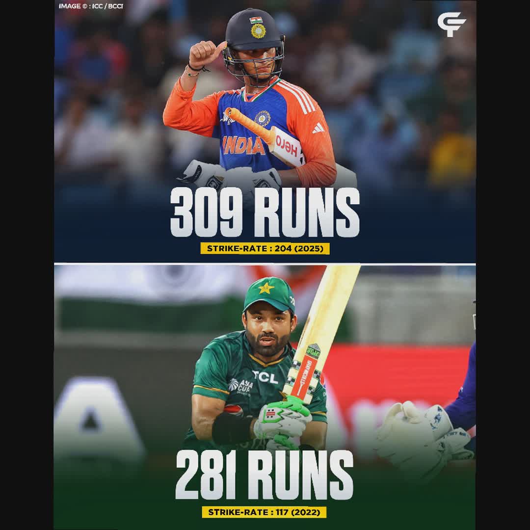 Post by Cric Facts: Most Runs in Single edition of T20I Asia cup.🏏 Still 1 match to go... #abhisheksharma #shubmangill #INDvsSL...