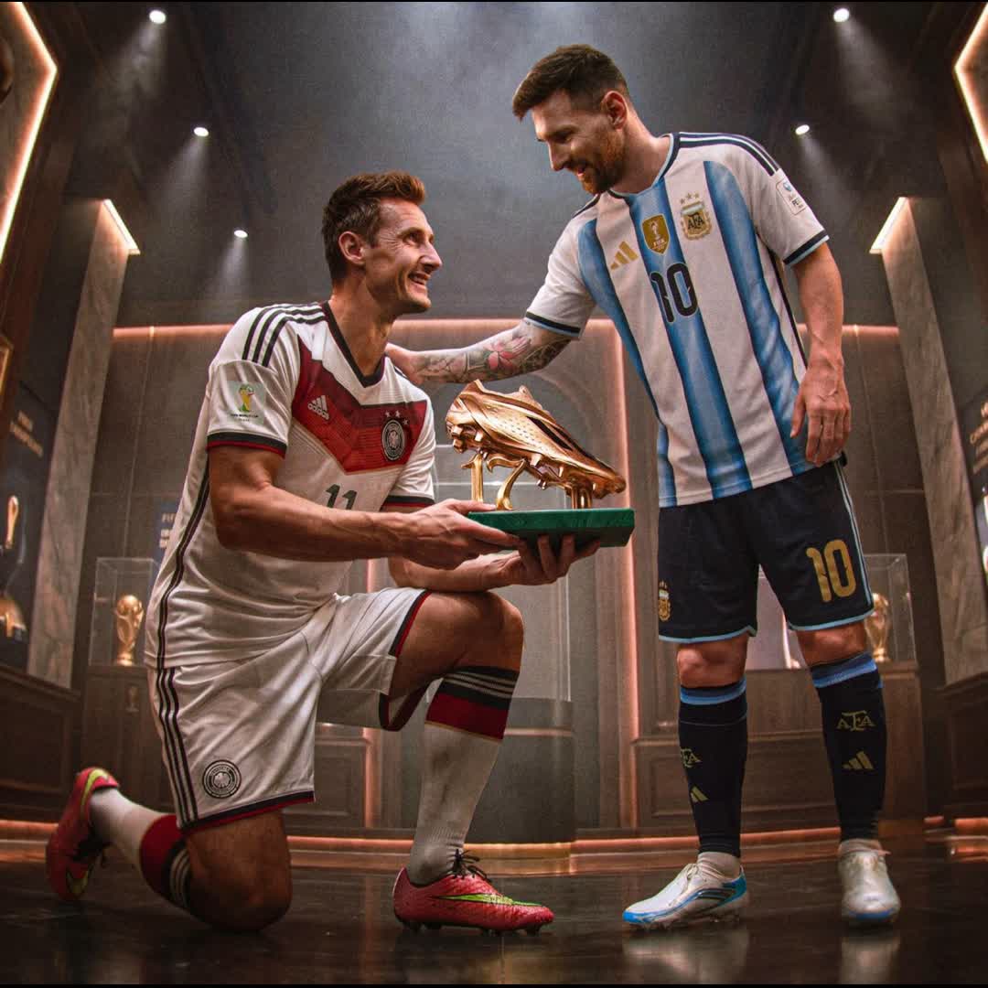 Post by Lucy Sports: 𝟏𝟕 𝐖𝐎𝐑𝐋𝐃 𝐂𝐔𝐏 𝐆𝐎𝐀𝐋𝐒. LIONEL MESSI BREAKS MIROSLAV KLOSE’S RECORD FOR MOST MEN’S WORLD CUP GOALS IN...
