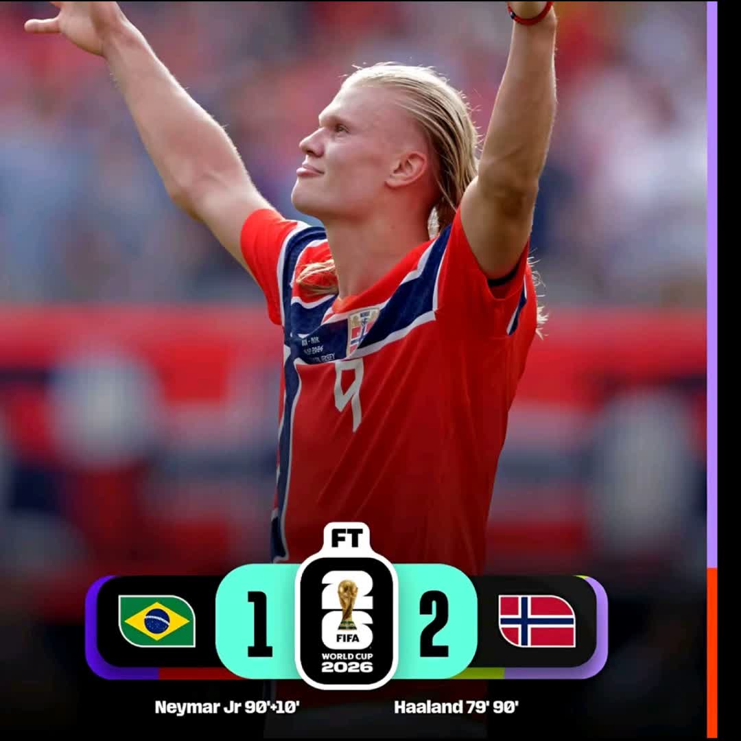 Post by Eric F6: Erling Haaland's brace sends Norway to the quarter-finals! 👊🇳🇴#FIFAWorldCup @jeffworldwide1 @opy148 @bollybabe...