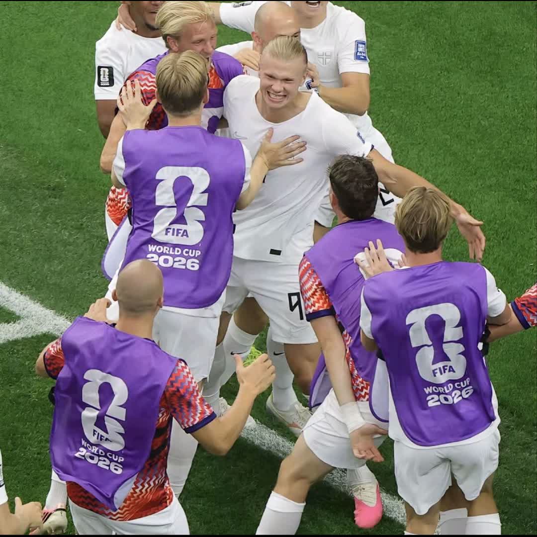 Post by Eric F6: Erling Haaland gets in on the action 👊 #FIFAWorldCup @queenprixy1._ @ghanirahman @opy148 @goal_rushh @dhiaamami316...