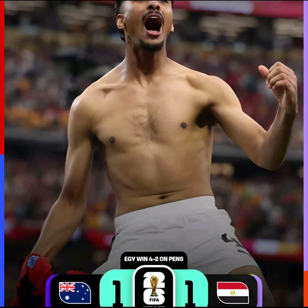 Post by Eric F6: Egypt wins on penalties and goes through to the Round of 16! #FIFAWorldCup #soccer #football #Daily #sports #viral...