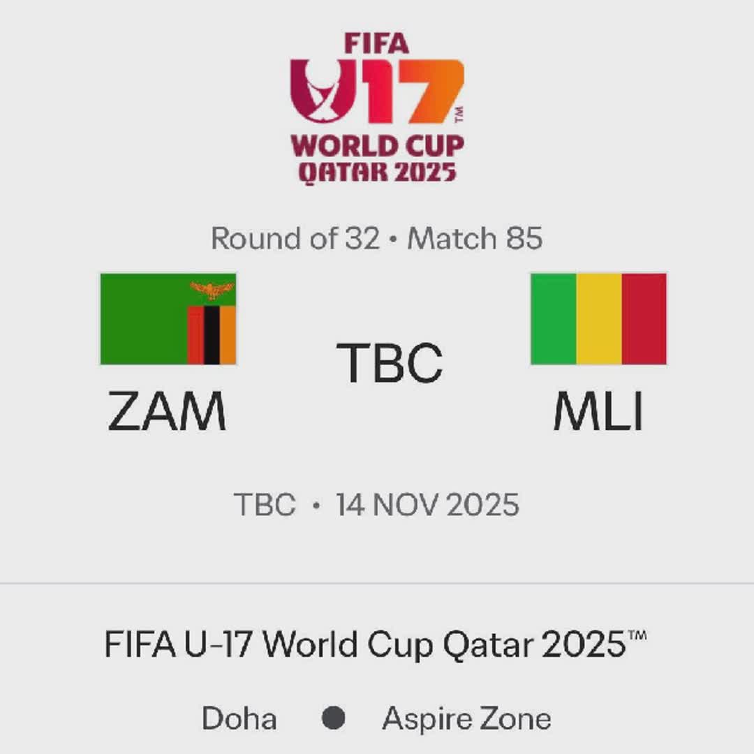 Post by Mike Banderson: Zambia vs Malins U17 #buzzer #fyp #Daily #viral #sports #buzzer_fan_official #football #soccer #Game #basketball...