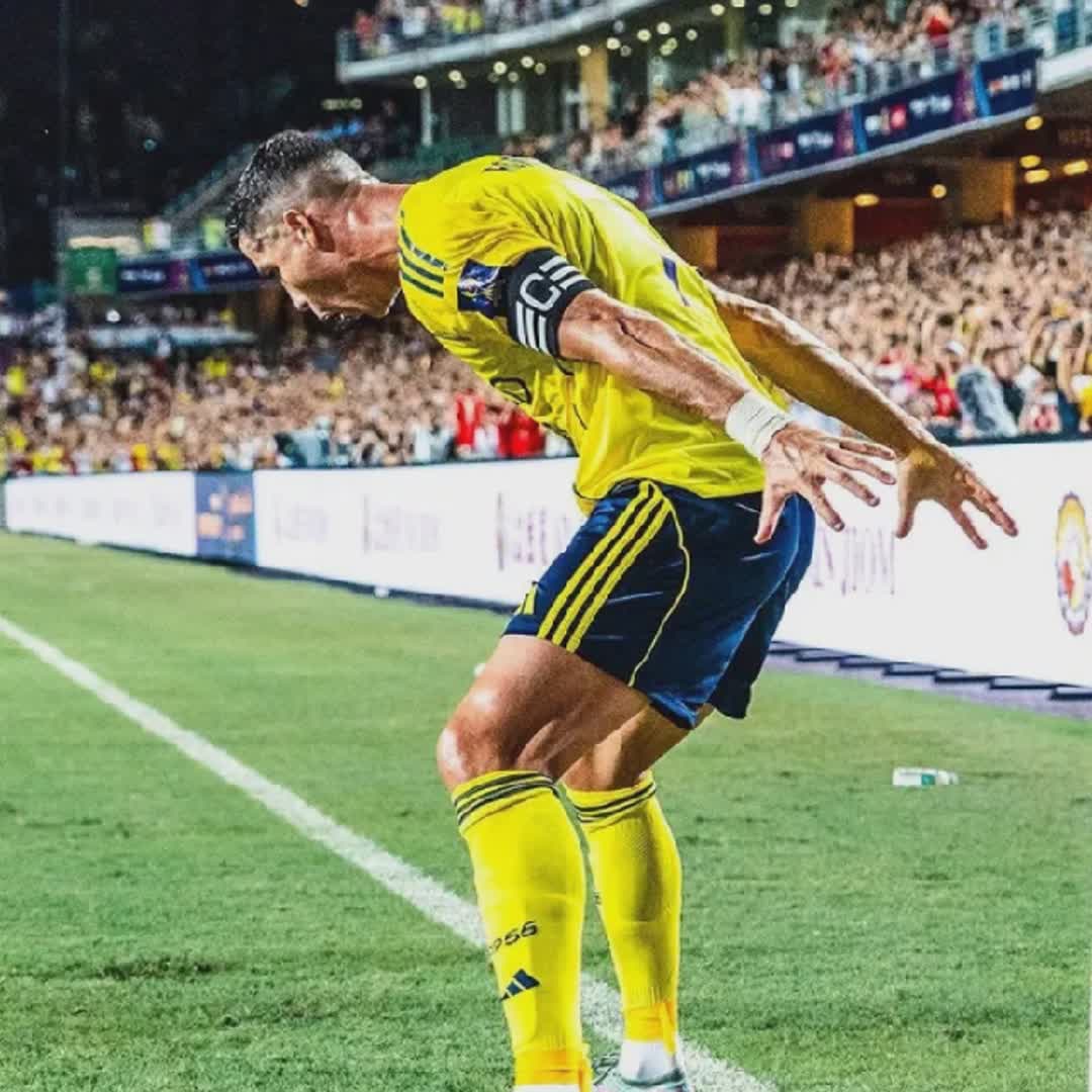 Post by Zakari Salihu: CRISTIANO RONALDO DELIVERS THE ASSIST. 🫨 GOAL ➕ ASSIST TONIGHT. 🤴🏼 ✈️ THE GOAT