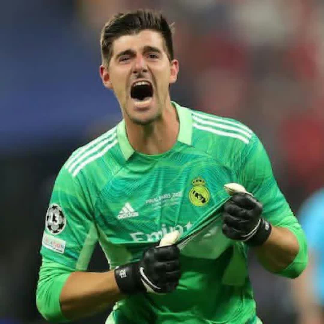 Post by Soccer Fc: Courtois has TWO assists in the UCL this season. 🔥🔥🔥 #buzzer #foryou #fyp #championsleague #ucl #realmadrid...