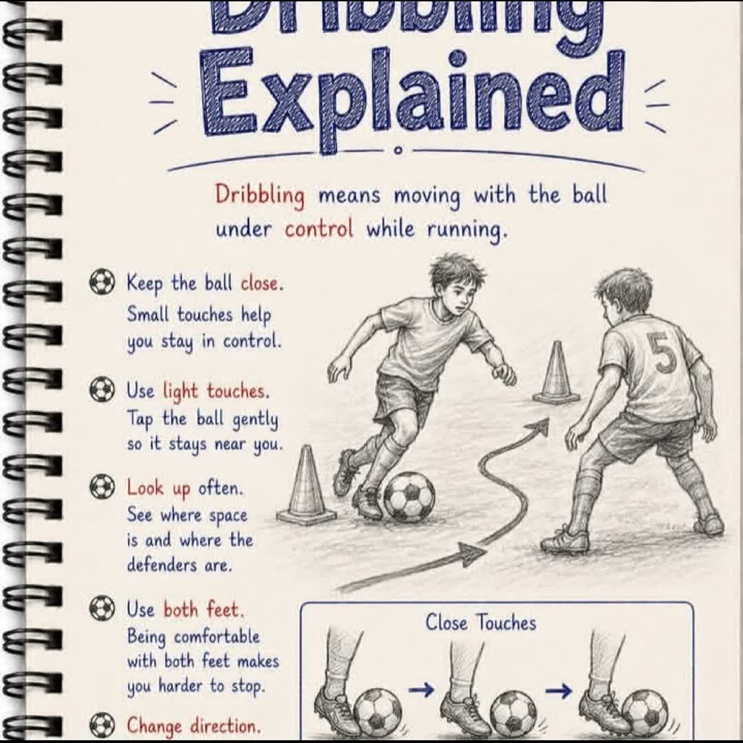 Post by Abdunasir Mikael: Basic rules of football and dribbling #football #Daily #sports #buzzer_fan_official #buzzer