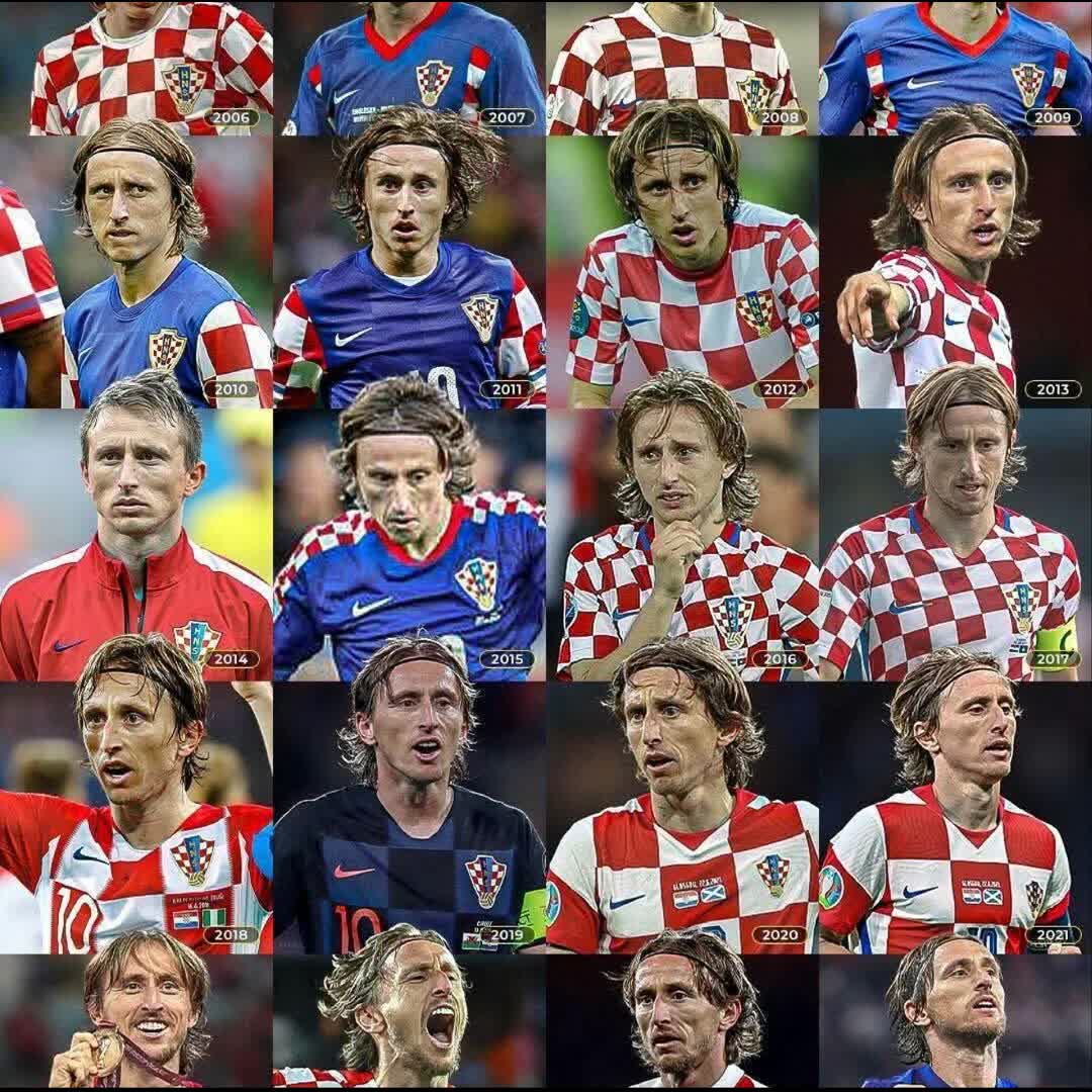Post by Bernard Jurisic: Luka Modrić will play his 200th game for Croatia against Panama on World Cup today and will become only the 4th...