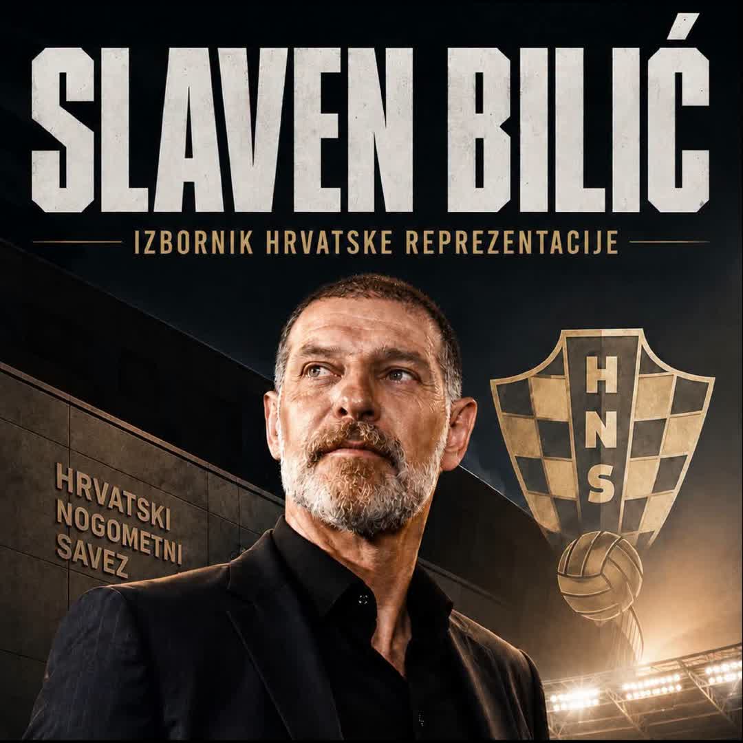 Post by Bernard Jurisic: Slaven Bilić is new coach of Croatian football team. ⚽️🫡🇭🇷