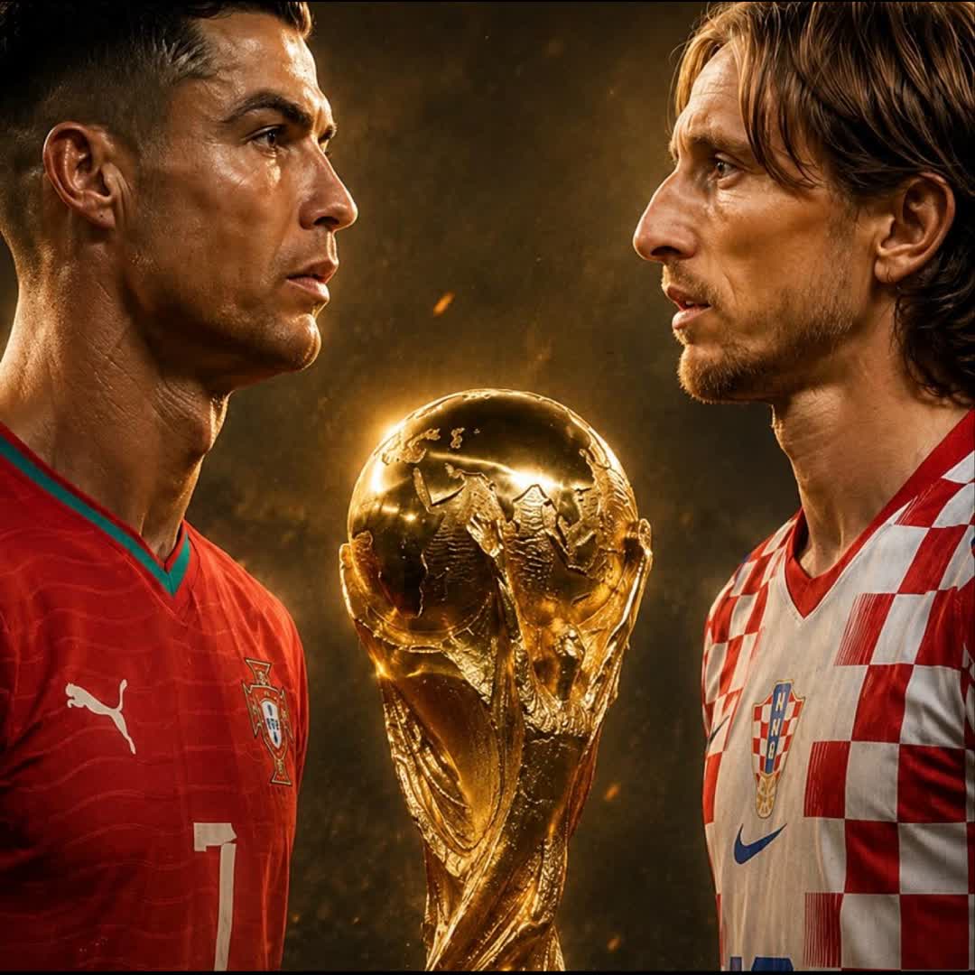 Post by Bernard Jurisic: Luka Modrić 🇭🇷 vs Cristiano Ronaldo 🇵🇹