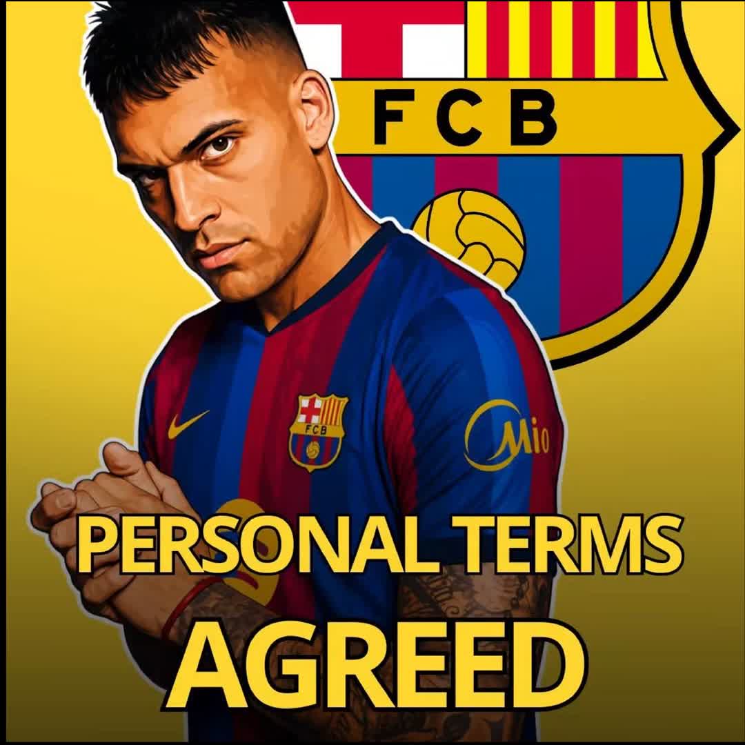 Post by Khalid Yassin: 🚨 Barcelona have 𝗔𝗚𝗥𝗘𝗘𝗗 𝗣𝗘𝗥𝗦𝗢𝗡𝗔𝗟 𝗧𝗘𝗥𝗠𝗦 with Lautaro Martinez. The Catalan club are preparing...