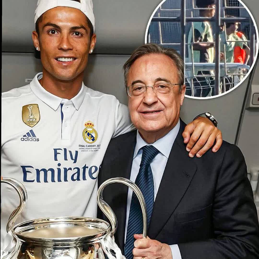 Post by Khalid Yassin: 🚨👀 𝐑𝐄𝐕𝐄𝐀𝐋𝐄𝐃: Cristiano Ronaldo has asked 𝐏𝐄𝐑𝐒𝐎𝐍𝐀𝐋𝐋𝐘 to Florentino Pérez to let his son Cristiano...
