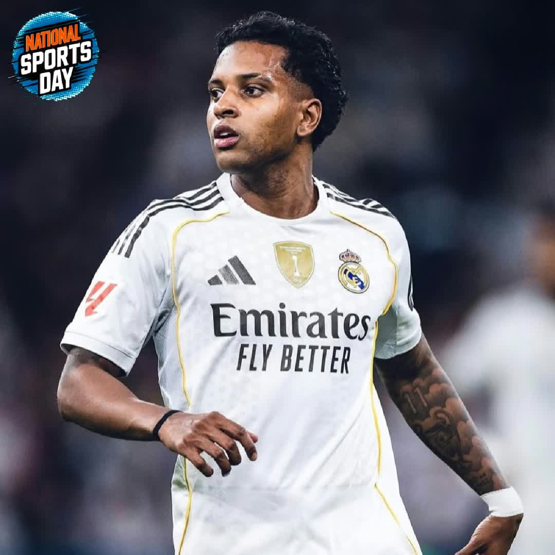 Post by NATIONAL SPORTS DAY: 🚨 𝐁𝐑𝐄𝐀𝐊𝐈𝐍𝐆: Rodrygo, diagnosed with tendinosis in the ischium of his right leg today 🤕🇧🇷 The Brazilian...