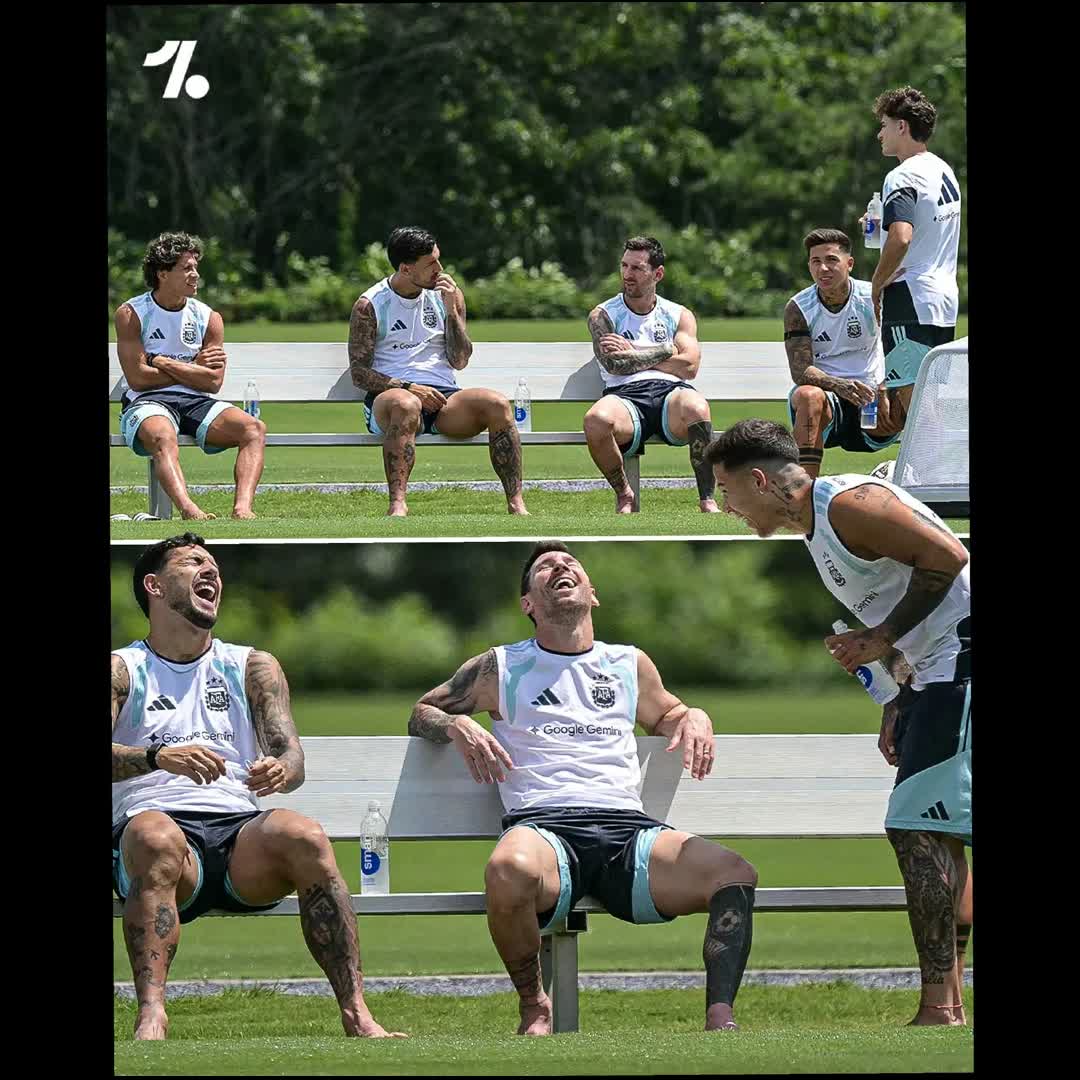 Post by Arsenal FC: Argentina hard at work 🇦🇷🤣 #buzzer #viral #fyp #sports #Daily #football #buzzer_fan_official #soccer #trending...