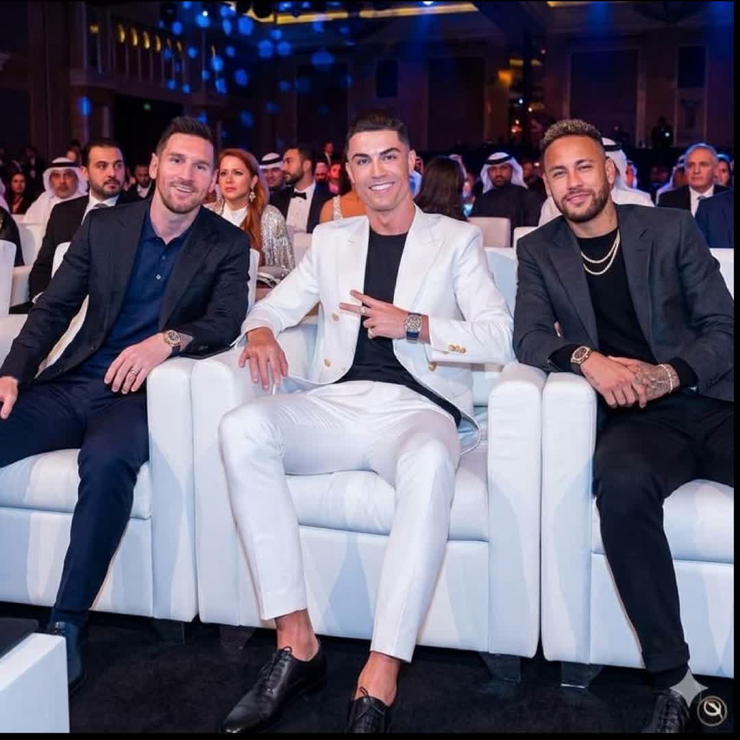 Post by Sports. Buzz: 3 GOATS are in 1 frame 🐐🫶🏻. #buzzer #viral #fyp #sports #Daily #football #buzzer_fan_official #soccer #trending...
