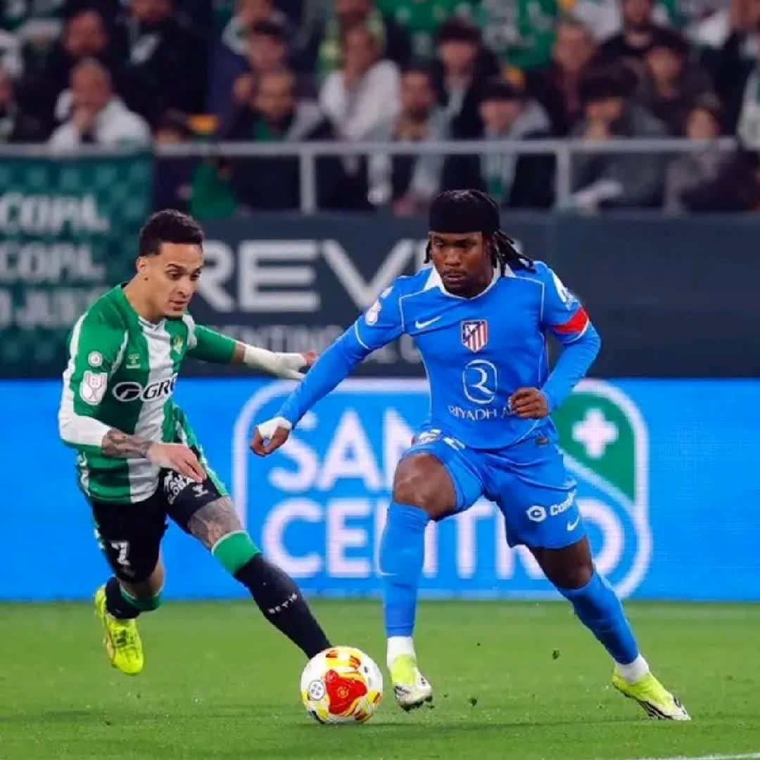 Post by ASEN AONDOSOO GODLOVE: LOOKMAN FIRST MATCH WITH ATLETICO MADRID. HE SCORE ONE GOAL AND ONE ASSIST @vivooo @alpha_sports2 @junaeidmirza6...