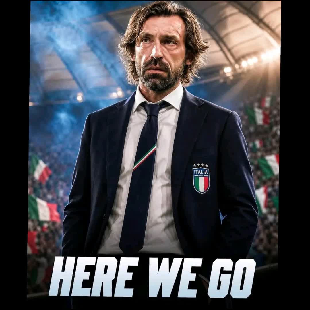 Post by Fabrizio Romano: 🚨 𝐇𝐄𝐑𝐄 𝐖𝐄 𝐆𝐎! Andrea Pirlo agrees to become 𝐧𝐞𝐰 𝐈𝐭𝐚𝐥𝐲 𝐡𝐞𝐚𝐝 𝐜𝐨𝐚𝐜𝐡, leading the project...