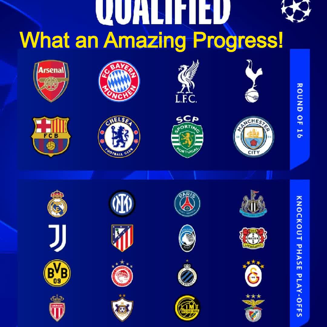 Post by Dege B: 5 Premier League Clubs directly qualified 😍 @varlam.gharsayan @sara_saroura @surayablij @ernestinevincentefifaliana...