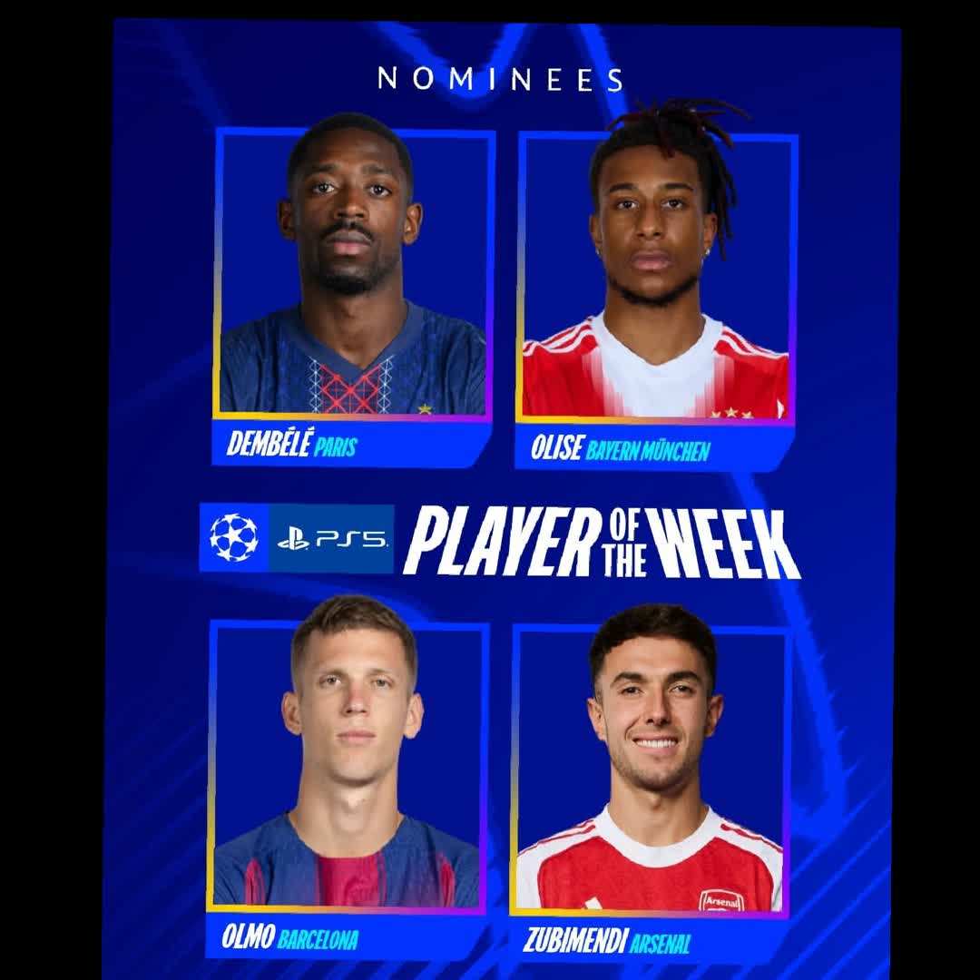 Post by Dege B: UEFA Champions League Nominees