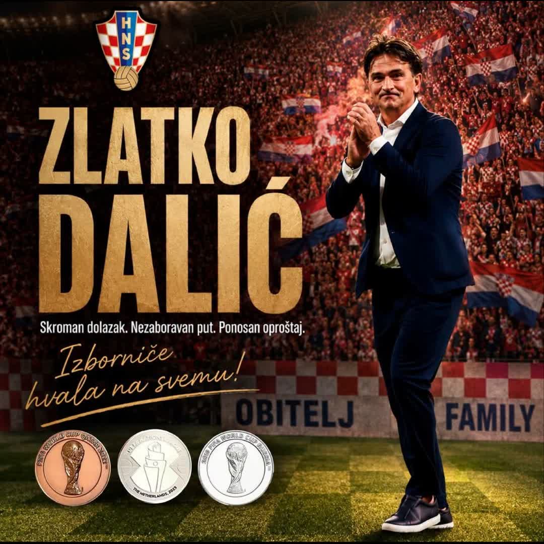 Post by Petar Ratković: Zlatko Dalić odlazi s klupe! Skroman dolazak. Nezaboravan put. Ponosan oproštaj. Nakon skoro devet godina, izbornik...