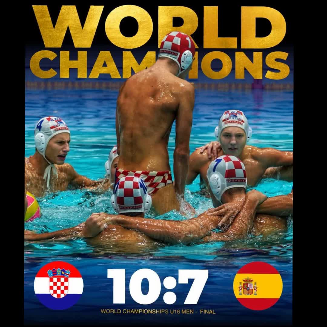 Post by Petar Ratković: #croatia #WorldChampions