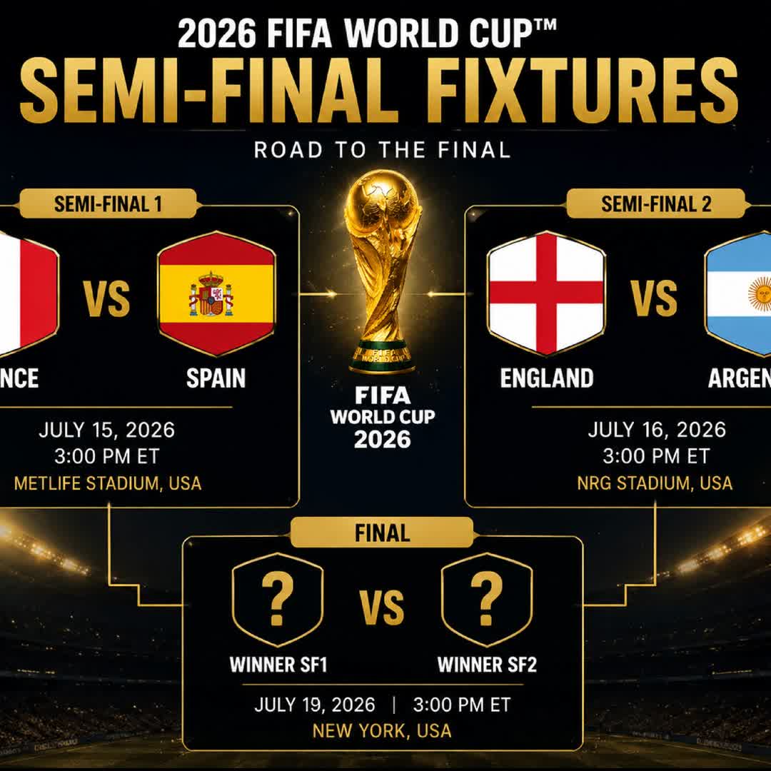 Post by John Kent: The race is on. Who's ready? 🔥🏁Eyes on the prize. 👀🏆...Comment your favorite country to win the world cup 📍...