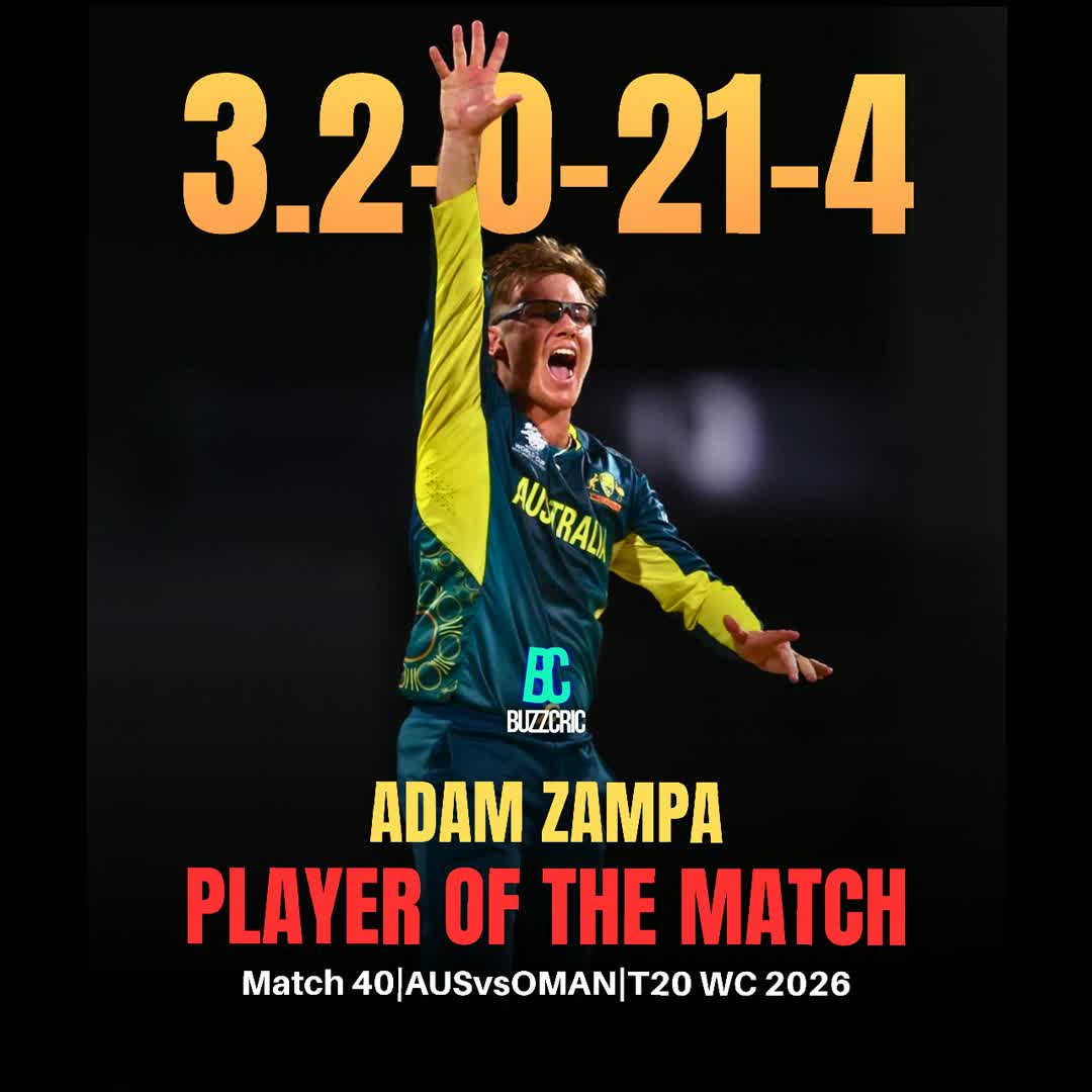 Post by Buzz Cric: Most Player of the Match awards in T20 World Cups: 8 - Virat Kohli (35 matches) 6 - Adam Zampa (25 matches) 5 -...