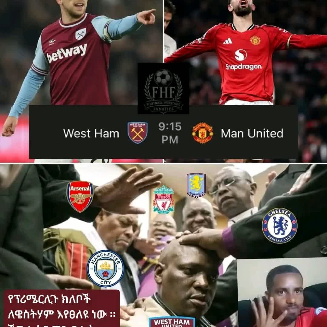 Post by Workeye Dessalegn: What do you think about todays Match between Man united vs Westham. ✌️✌️✌️ @chaneltwo @sofiandje9 @tiruwork...