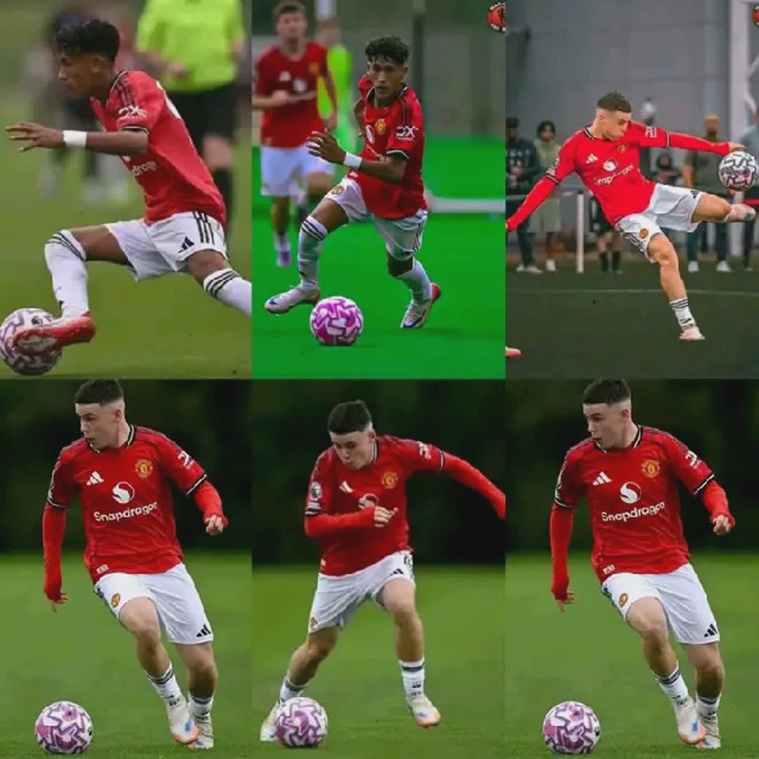 Post by Collins Jacobs: 🚨14-YEAR-OLD JJ GABRIEL MAKES HIS MARK AT MANCHESTER UNITED! 🔥 JJ Gabriel is on 🔴⚪️ Manchester United's radar and...