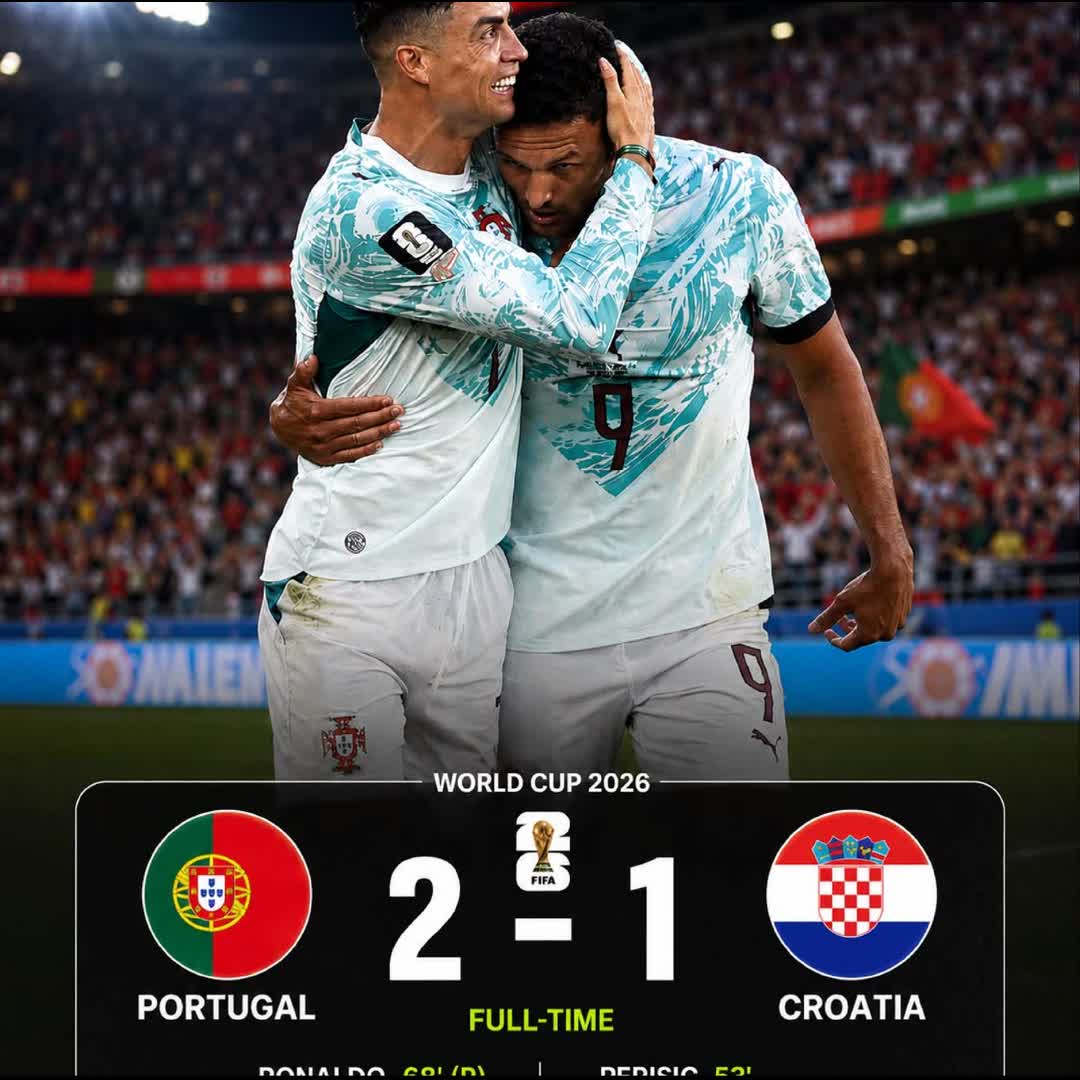 Post by David Emmanuel: 🚨 *_PORTUGAL STAY PERFECT!_* 🇵🇹🔥⚽ 2 goals. Late winner. Massive statement. 😮‍💨 ⚽ Cristiano Ronaldo (68’ P) ⚽...