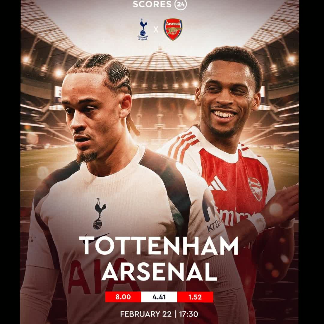 Post by Here Highlights: Who will win north London derby ? Comment your prediction on the comment section 👀 @ayimiehussen @melakunegash408...