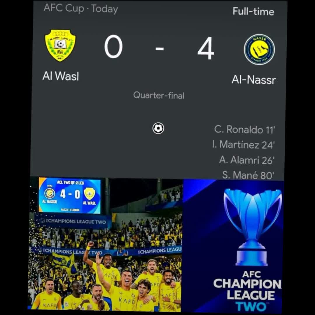 Post by Al-Baradouni MP 25F510: النصر 4 الاتحاد 0 @nesriyaabu @tobisliver8 @mgt @solomongomna259 @fanambinantsoa #buzzer #viral #fyp #sports #Daily