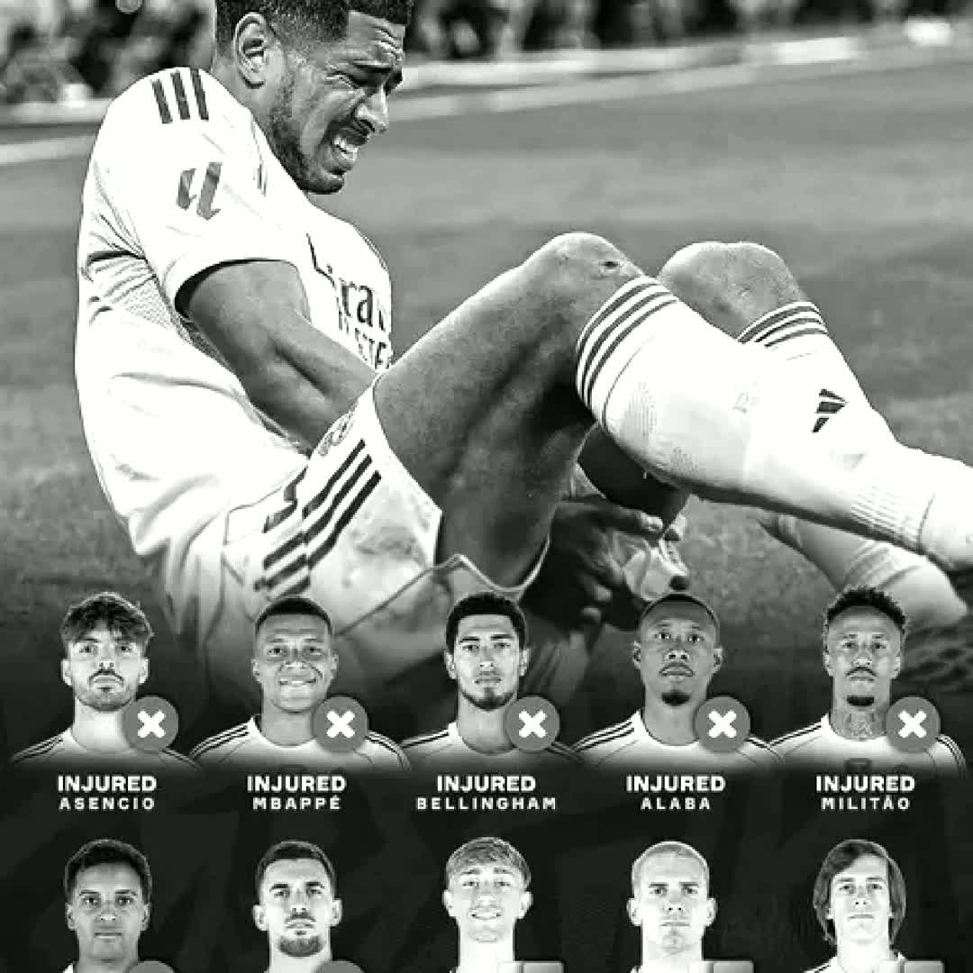 Post by Christian M.: Real Madrid are currently without TEN first-team players due to both injuries and suspensions...😳 Being without an...