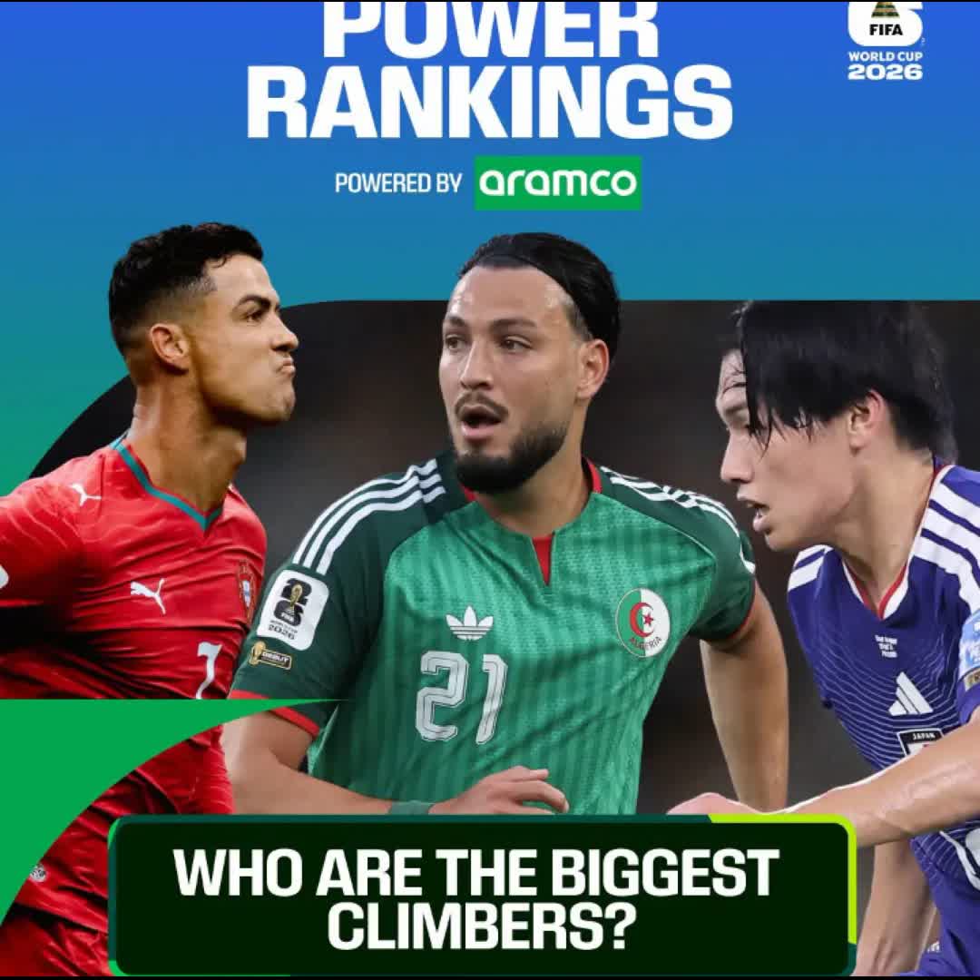 Post by FanZone Goal: FIFA WORLD CUP: Massive moves. 🚀 Check out the tournament's biggest climbers so far. #FIFAWorldCup...