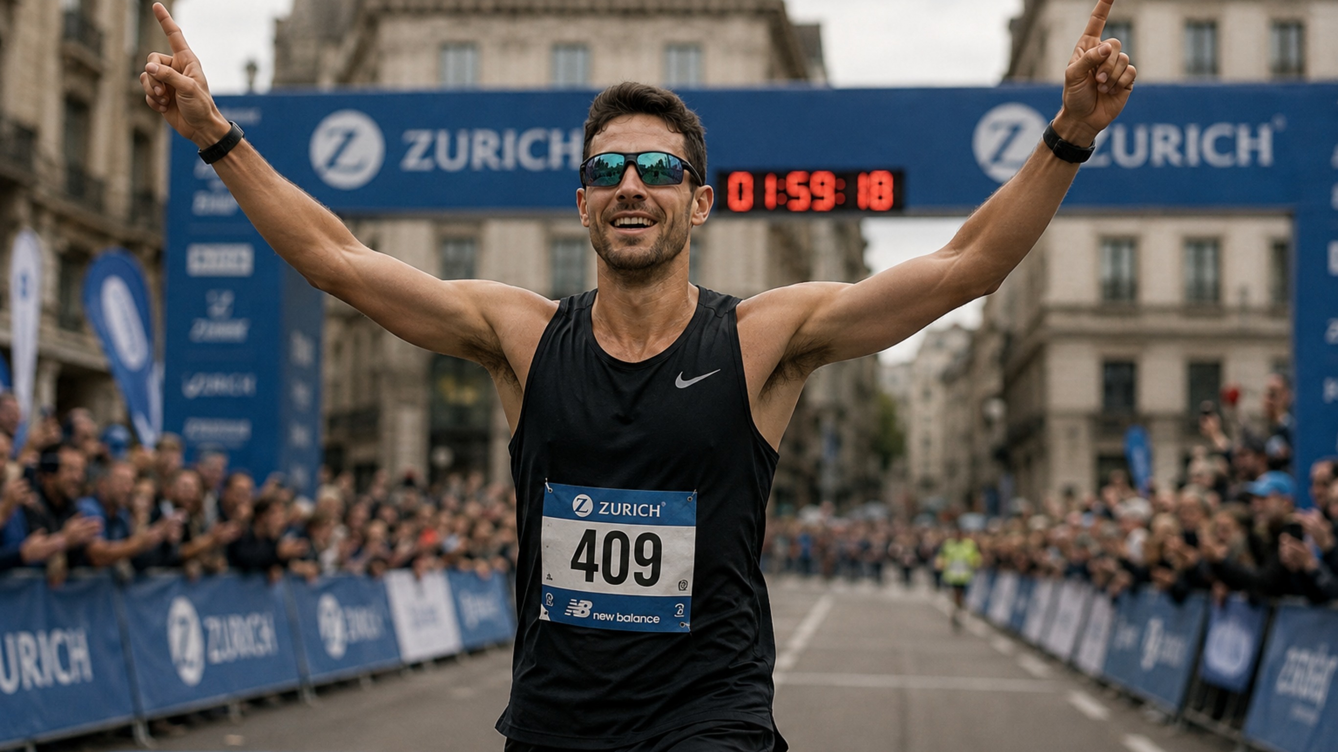 No, you can't just run a half marathon. Not until you have a plan. I know that sounds overwhelming, but stick with me because it's actually pretty simple once you see how it works.

Runners all over the world do this without a coach every single day. And I'm one of them.

My first three months of running were embarrassing. I'd be panting 20 minutes in, legs gone, dignity also gone. My strongest days barely touched 4 kilometers. That was it. 4K and I was done.

But then something clicked, and I started actually thinking about what I was doing instead of just going out and suffering. I focused on building weekly mileage slowly, got serious about carbs and recovery, and stopped running every single day.

That last one surprises people the most.

There's this resolution culture around running where people swear they'll run 365 days a year. It sounds disciplined. It's actually one of the fastest ways to get injured or burn out. Real training is planned.

You have speed sessions, zone 2 runs, long runs, and full rest days. Each one does something different, and skipping any category breaks the whole thing.

Fast forward, and I finished a half marathon in under 2 hours.

I just figured it out through my own running, my own mistakes, and learning to actually listen to my body.

Here's what I learned that most free training plans won't tell you.

### What Training Plans Get Wrong

![](https://d32kj04sxj85qr.cloudfront.net/private/users/84e864c8-7051-70fb-6feb-43fe73f1b770/clips/892fe921-42eb-451a-a18f-942877afffc1.png)

Most plans are built on assumptions that quietly fall apart if you're self-coached. They assume you have someone watching you. 

A real coach reads your data and says your easy runs are too fast, or your form is breaking down late in the session. The plan can't do that. It just says "easy run, 45 minutes" and moves on. 

You have to develop that eye for yourself, which takes longer but makes you a smarter runner in the long run.

They treat every runner like the same body. The plan says zone 2 for 60 minutes. It doesn't know that you need 90 minutes to actually settle into aerobic work, or that you recover more slowly than average, or that you thrive on back-to-back hard days instead of spreading out. 

These aren't failures to follow the plan. They're your actual physiology, and a plan can't account for it.

They also just ignore real life entirely. You get sick. Work gets brutal. You sleep badly for a week. The plan says tempo run today, and you either suffer through it and dig yourself into a hole, or you skip it and spend the rest of the week feeling like you've ruined everything. 

Neither is right.

## The Three Things Self-Coaching Actually Taught Me

### #1: Feel matters more than pace

When I started, I chased numbers obsessively. Hit this pace, hold that pace. But pace is a lag indicator. By the time your watch shows you're going too hard, you're already in trouble. 

I started doing easy runs without looking at my watch at all. Just ran by effort. Felt easy, kept it easy. When I checked splits afterward, they were more consistent than when I was watching in real time. Your body already knows. The number just confirms it.

### #2: **You can coach your own form with a camera**

I recorded myself running on flat ground, uphill, downhill. I watched it back in slow motion. Saw exactly where my form was falling apart when fatigue hit, saw my knees drifting, saw my shoulders creeping up. 

You don't need someone screaming cues at you from the sideline. You need to see it once. After that, you feel it before it becomes a problem.

### #3: **Recovery is yours alone**

The plan says run Monday, Wednesday, Friday, long run Sunday. But maybe you feel flat on Friday and strong on Saturday. Maybe you need three full days between hard sessions. Maybe you recover faster than average and can push more. 

I found that after any genuinely hard effort, I needed almost a full week of easy running before I felt sharp again. A plan would have buried me in more hard work before I was ready. 

Instead, I moved things around until the rhythm actually worked for my body.

## What I Did Differently on Race Day

![](https://d32kj04sxj85qr.cloudfront.net/private/users/84e864c8-7051-70fb-6feb-43fe73f1b770/clips/cb3a3fca-8906-485c-a5e9-3cd7450dd1f6.png)

I didn't start conservative. Most plans push this advice hard, but I knew from training that I run better when I feel in control early. So I went out at a pace I knew I could sustain.

First 10K, steady. At 15K, I felt genuinely good, so I pushed slightly.

The final 6K is always a fight. I made the decision to commit at 15K, not at 18K hoping I'd have something left. Deciding early is psychologically easier than trying to summon courage when you're already deep in the pain.

I also tapered harder than the plan would have suggested. I cut volume by around 60% in the final week but kept a few short, sharp efforts to stay awake. 

I wanted to feel hungry on race morning. The plan said taper a bit. I said trust the work and actually rest.

## What I Actually Used

Self-coaching works best when your tools do the observing for you. 

**Here's what actually helped:**

- **Training plans:** [Strava's free running plans](https://www.strava.com/training-plans/running) are a solid skeleton. Use them to set structure, then adjust based on how your body responds week to week.
- **Running apps:** [Runna](https://runna.com/) builds adaptive plans that adjust when you miss sessions. [Nike Run Club](https://www.nike.com/nrc-app) is better for beginners who want guided audio coaching. [Adidas Running](https://www.runtastic.com/) is a decent middle ground if you just need basic tracking without a subscription.
- **Watches:** [Garmin Forerunner](https://www.garmin.com/) gives you the most training data for the price. [Coros Pace](https://www.coros.com/) is lighter and has better battery life if you're logging serious weekly volume. [Apple Watch](https://www.apple.com/apple-watch/) works fine for casual tracking but doesn't have the running-specific depth the other two do.

## What Self-Coaching Actually Is

You don't need a sub-2 finish on your first attempt either. You just need to stop going out and randomly suffering, and start actually paying attention.

That's the whole thing, honestly.

Most runners never do the feedback loop part. They follow the plan, the plan stops making sense around week six, and they either grind through it or quietly give up. Neither of those is training. Training is run, notice, adjust, repeat. The plan just gives you something to push against.

**Quick takeaways if you're self-coaching:**

- Run by feel, check splits later
- Film yourself running once. You'll never unsee what you see.
- Move sessions around your body, not the other way round
- Taper harder than feels comfortable
- Make your race day decision at 15K, not 18K

And past 17K, when your brain starts writing your retirement speech from running, just know it does that to everyone. The miles are already in your legs.

Your head is just running behind schedule.