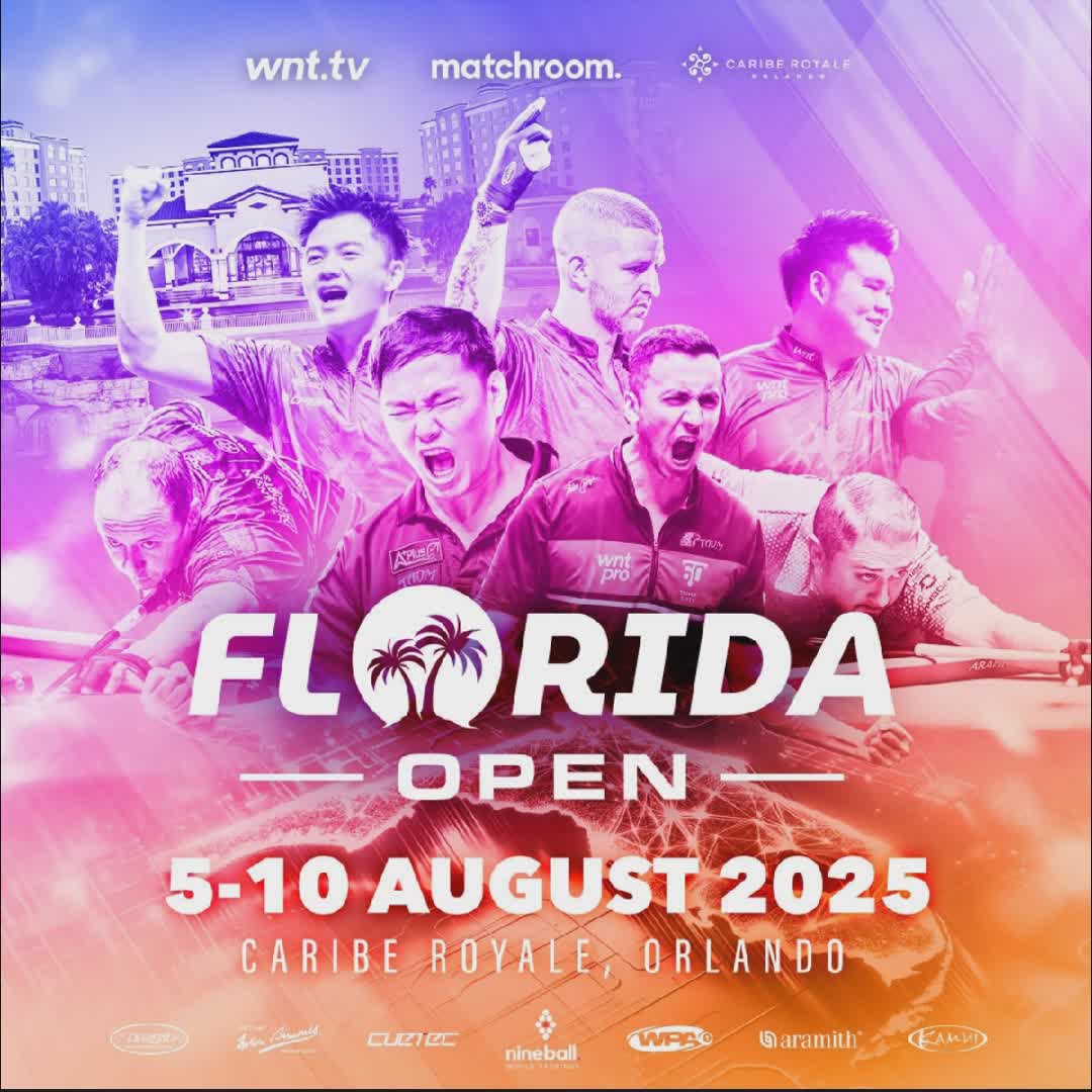 Post by Željko Petrov: FLORIDA OPEN 2025 #billiards #buzzer #sports #Daily #Game