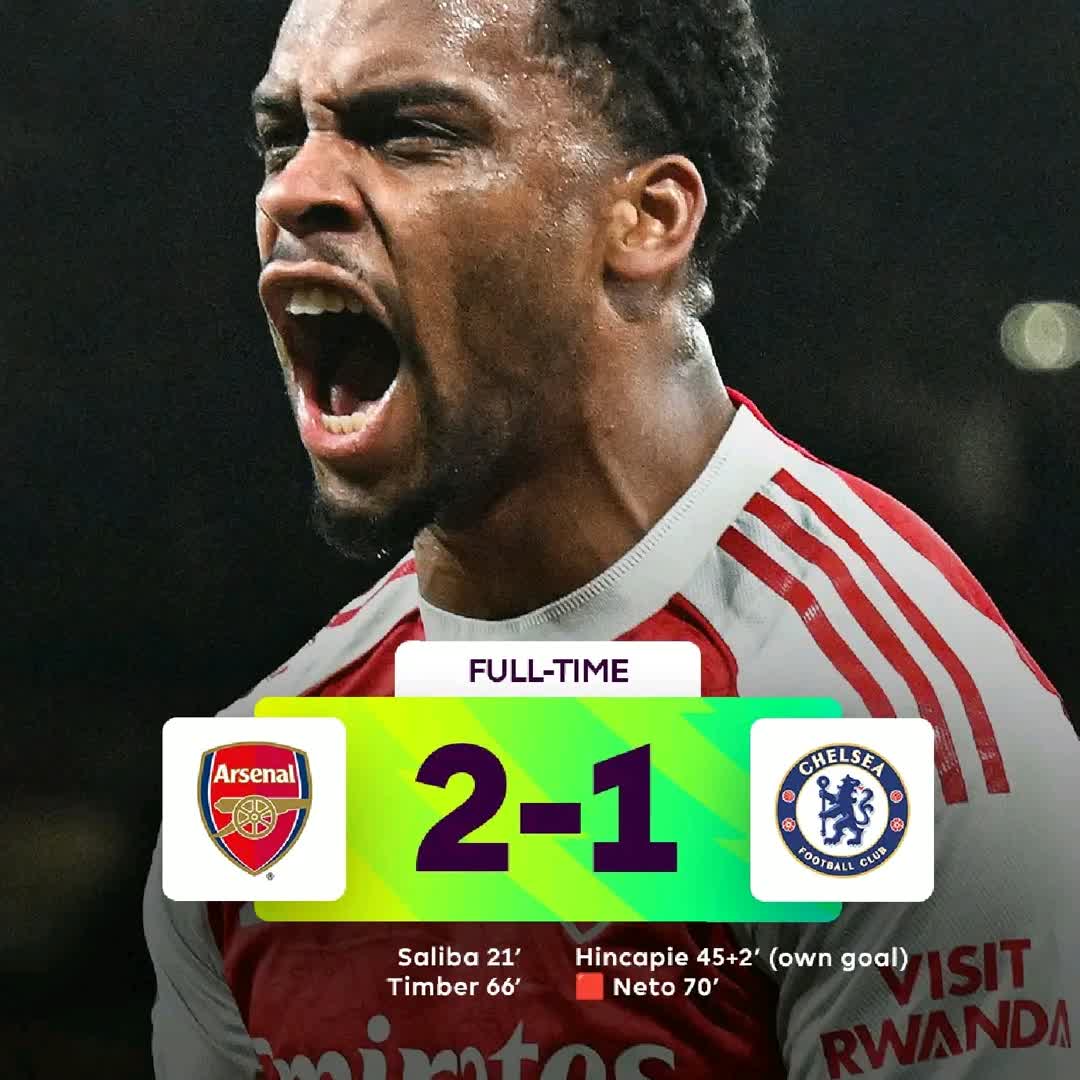 Post by Premier League: Arsenal ድል ተቀናጅቷል ዋንጫው የኔነው እያለ ይመስላል