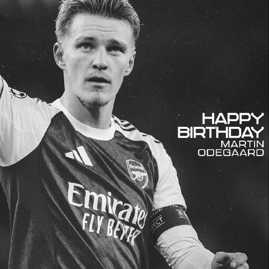 Post by ኢትዮጵያ አብረን እንደግ Follow አድርጉኝ Follow Challenge: Happy birthday 🎂 Martin odegard #ArsenalCaptain #Magician 🎩 @mikiyasabaye81 @nati2026 @ermiyaszewdu266 @football2...