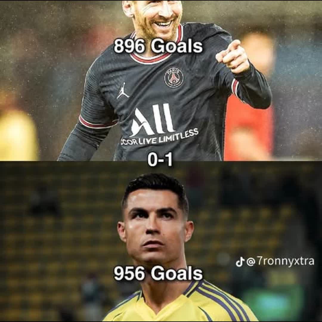 Post by Isla Rider: Messi vs Ronaldo 💀 #ronaldo #messi